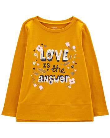 Kid Love Is The Answer Graphic Tee, 