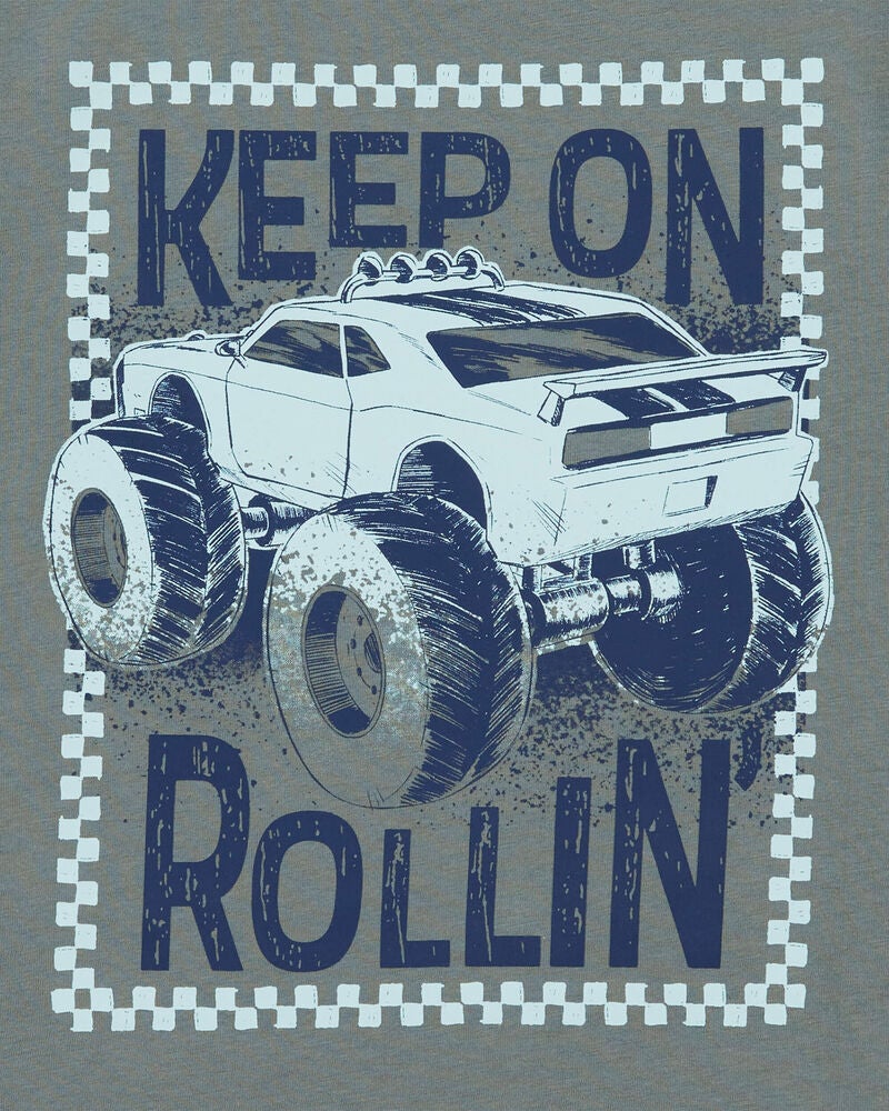 Kid Keep on Rollin Graphic Tee, image 2 of 3 slides