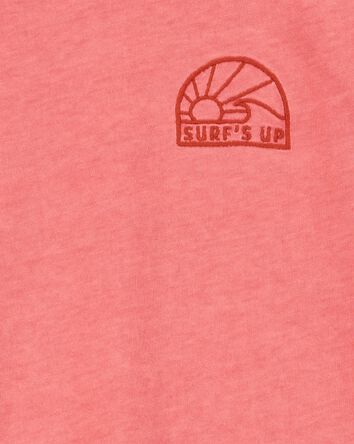 Kid Solid Short-Sleeve Tee - Red, 