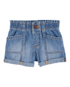 Toddler Pretty Utility Short - Cypress Wash, image 1 of 6 slides