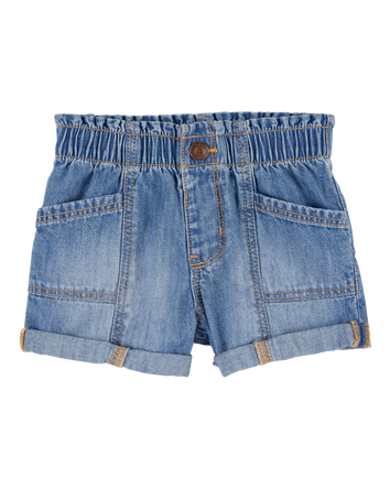 Toddler Pretty Utility Short - Cypress Wash, 