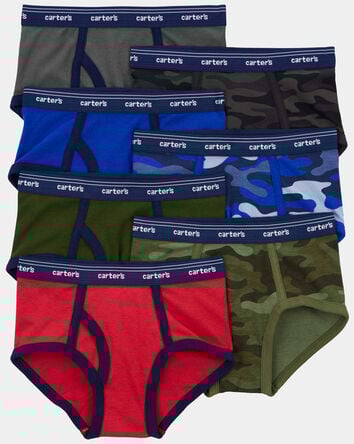 Kid 7-Pack Cotton Briefs Underwear, 