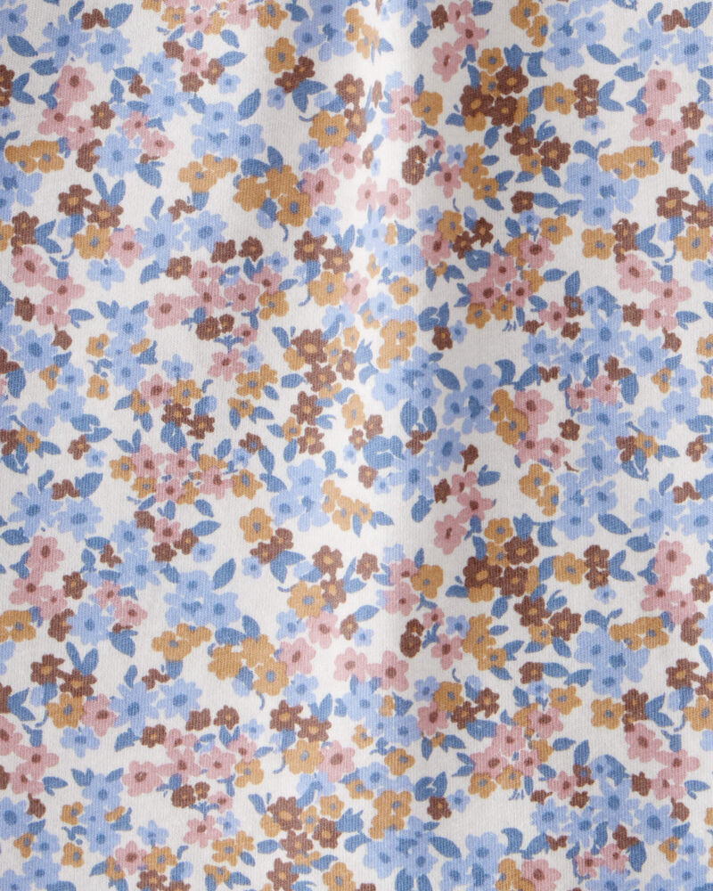 Toddler Floral Short-Sleeve Fashion Top, image 2 of 3 slides