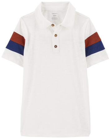 Kid Striped Polo Shirt, 