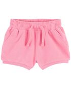 Baby Pull-On French Terry Shorts, image 1 of 2 slides