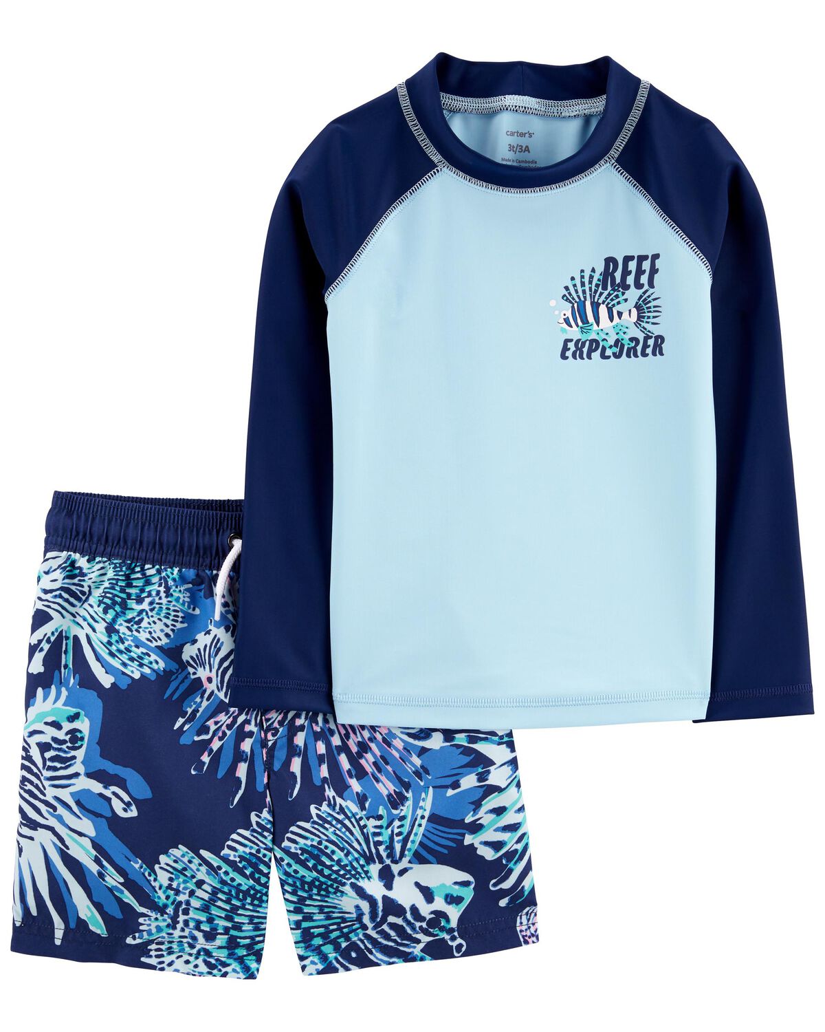 Multi Baby 2Piece Rashguard Set