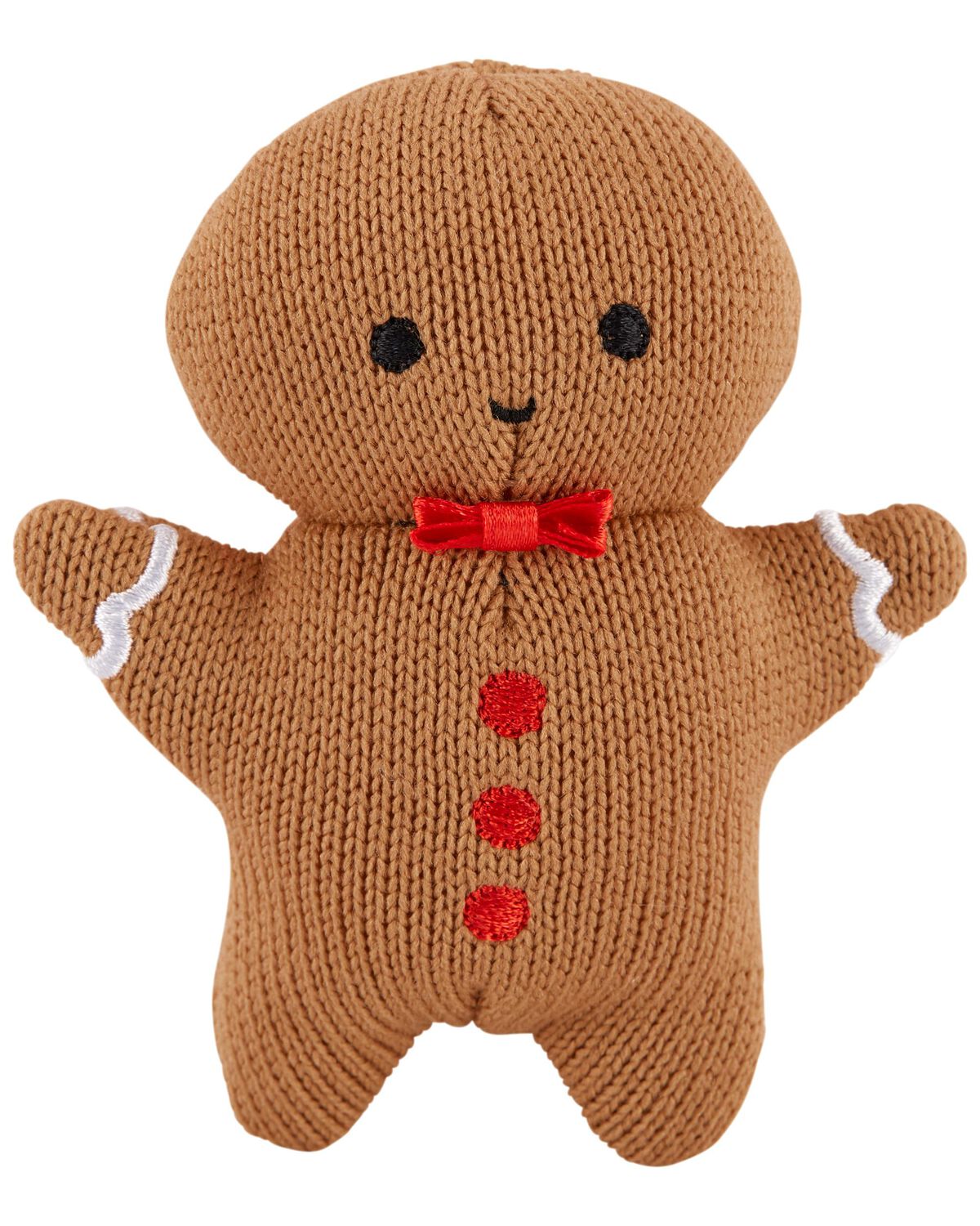 Multi Baby Gingerbread Plush Rattle | carters.com