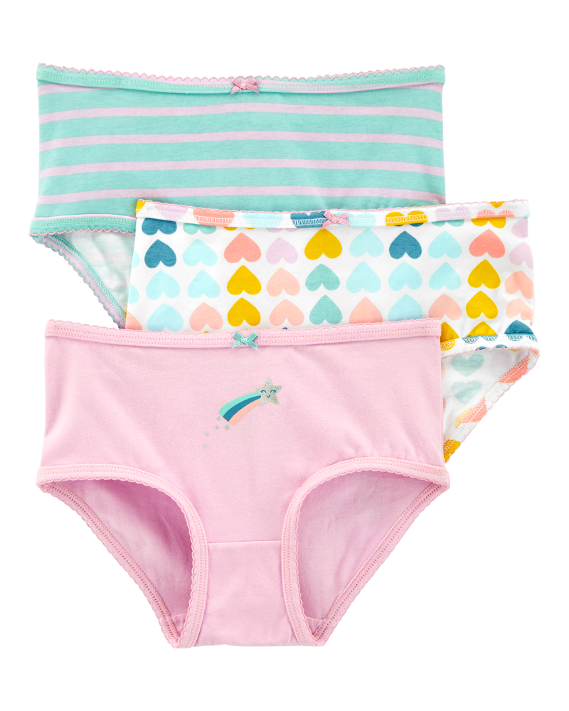 3-Pack Brief Stretch Cotton Underwear, image 1 of 2 slides