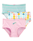 3-Pack Brief Stretch Cotton Underwear, image 1 of 2 slides