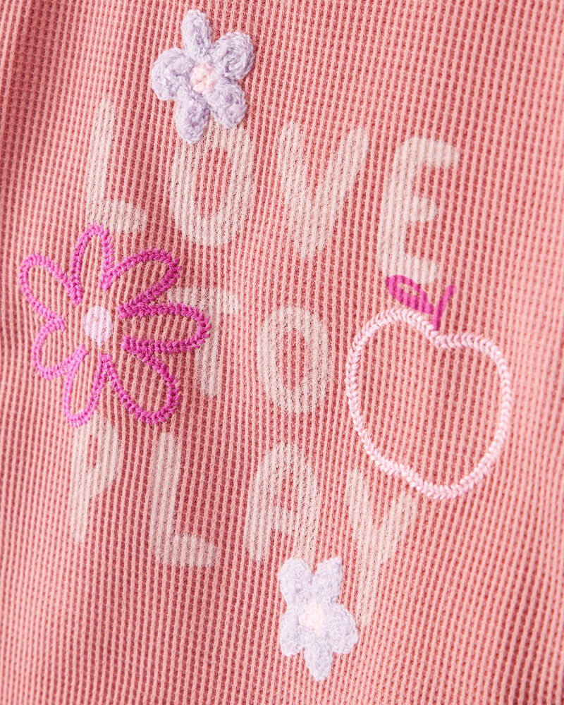 Baby Girl Love To Play Short-Sleeve Graphic Tee - Pink, image 2 of 4 slides