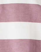 Toddler Boy Organic Cotton Henley Top in Stripes, image 3 of 5 slides