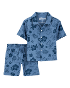 Toddler Disney© Lilo & Stitch 2-Piece Gauze Outfit Set, image 1 of 3 slides