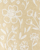 Baby Floral Print Organic Cotton 2-Piece Pajamas, image 3 of 4 slides