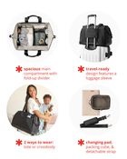 Endless Weekender Diaper Bag, image 3 of 21 slides