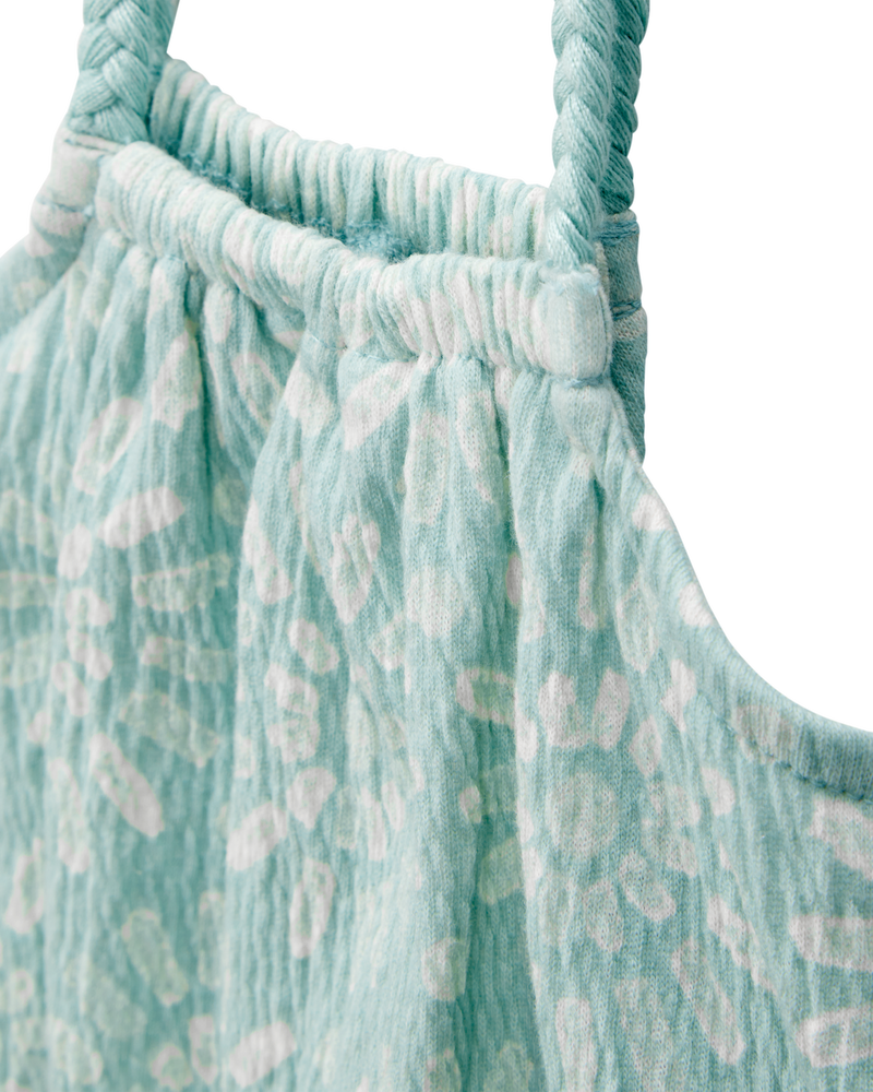 Baby Floral Crinkle Jersey Dress, image 5 of 6 slides