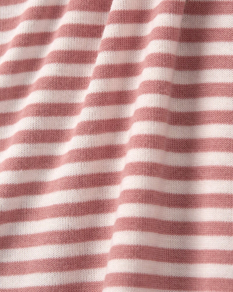 Baby Striped 1-Piece PurelySoft Footie Pajamas, image 2 of 5 slides