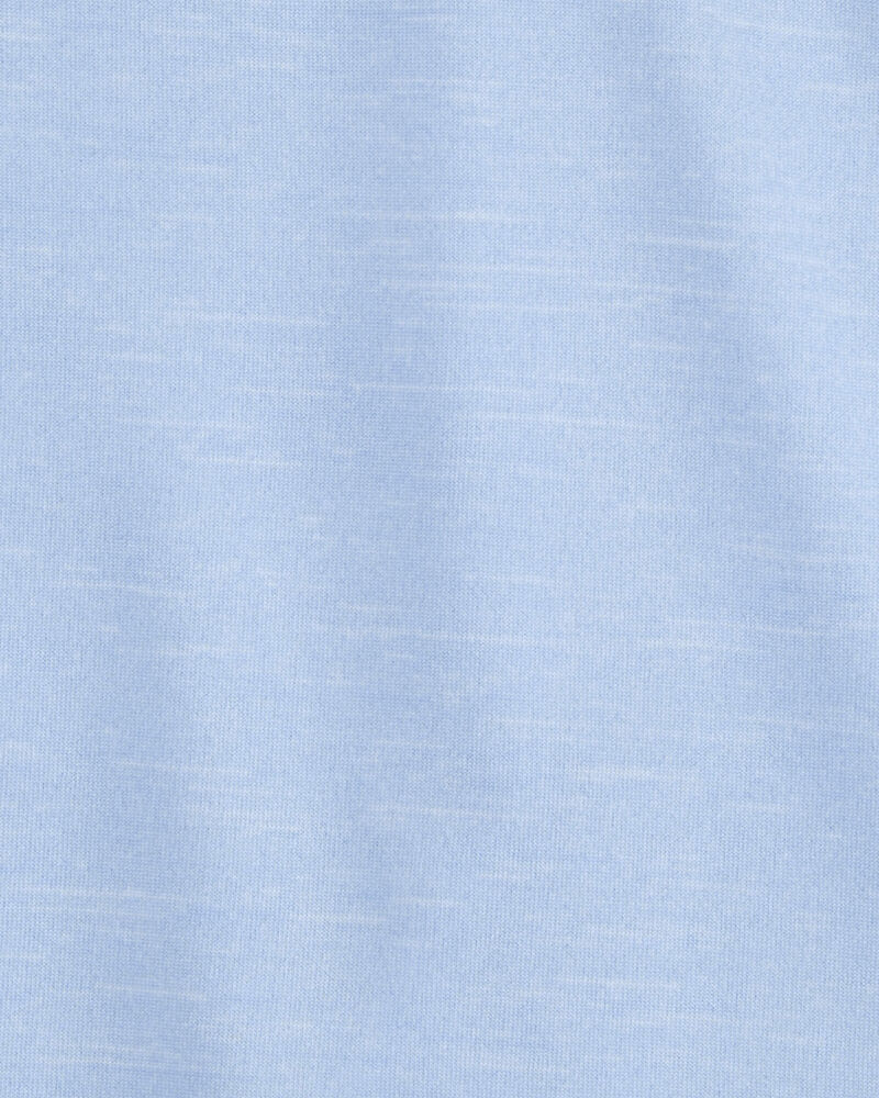 Toddler Active Polo in Moisture Wicking BeCool™ Fabric - Blue, image 2 of 3 slides