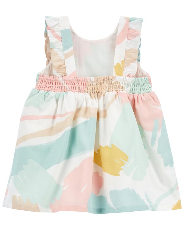 Multi Baby 2Piece Cardigan & Dress Set