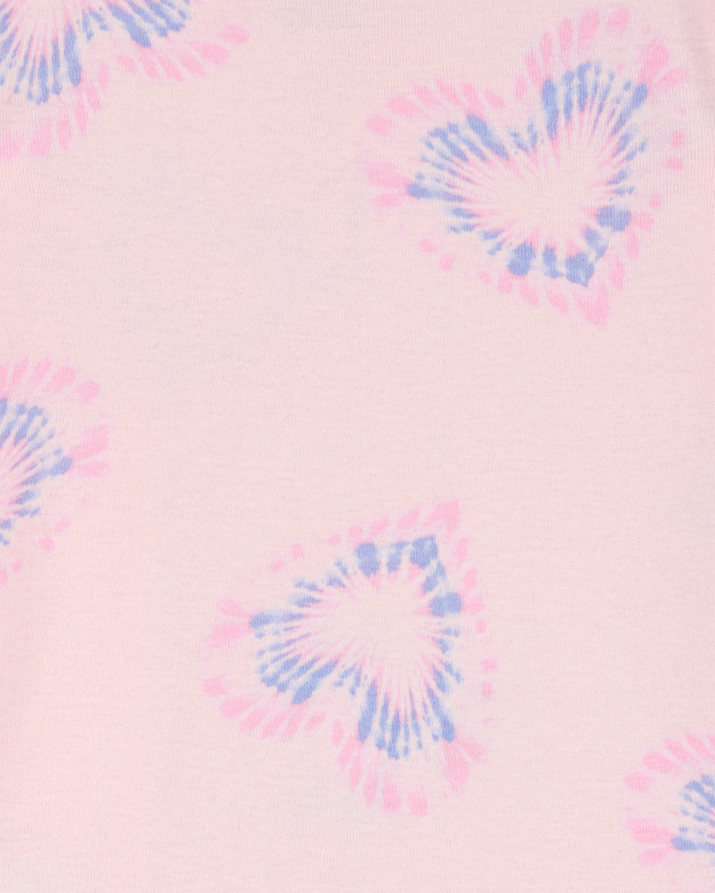 Toddler 4-Piece Snug Fit 100% Cotton Pajamas - Pink/Blue, image 5 of 5 slides