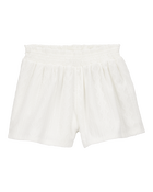 Kid Pull-On Smocked Shorts, image 1 of 3 slides