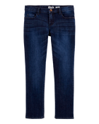 Kid Dark Wash Plus-Fit Skinny-Leg Jeans, image 1 of 5 slides