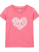 Pink - Toddler Mommy's Mini Graphic Tee