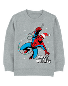 Kid Spider-Man Christmas Pullover, image 1 of 4 slides