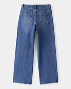 Kid High Rise Distressed Denim Jeans - June Wash, image 2 of 4 slides
