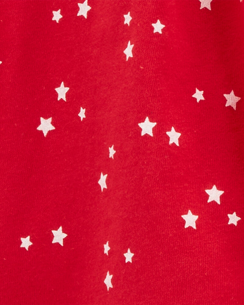 Toddler Star Print Midi Dress, image 3 of 3 slides