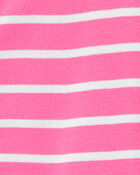 Toddler 1-Piece Striped 100% Snug Fit Cotton Footie Pajamas, image 2 of 5 slides