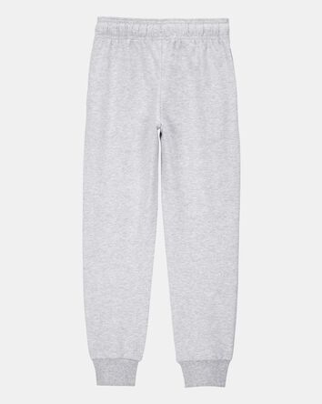 Boys Pull-On Drawstring Joggers - Grey, 