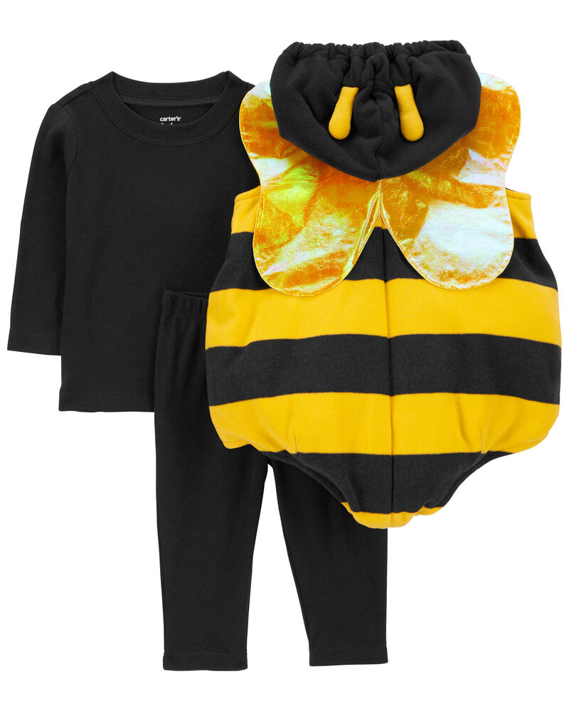 Baby 3-Piece Bumble Bee Halloween Costume, image 2 of 4 slides