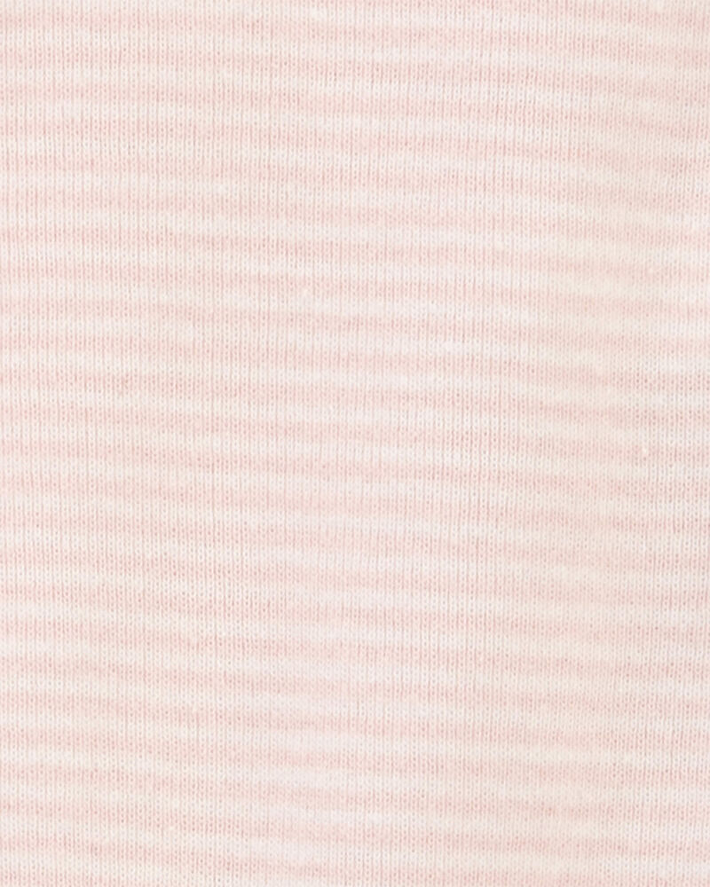 Baby Preemie Striped Cotton Sleep & Play Pajamas, image 5 of 7 slides