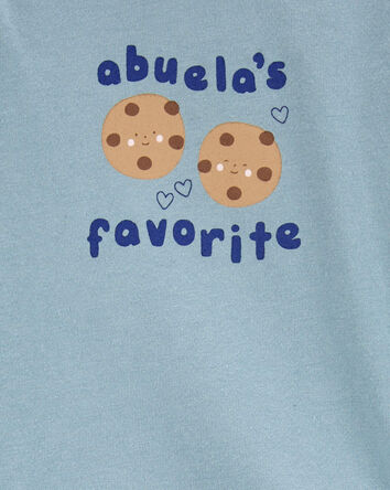 Baby Abuela's Favorite Cookie Bodysuit, 