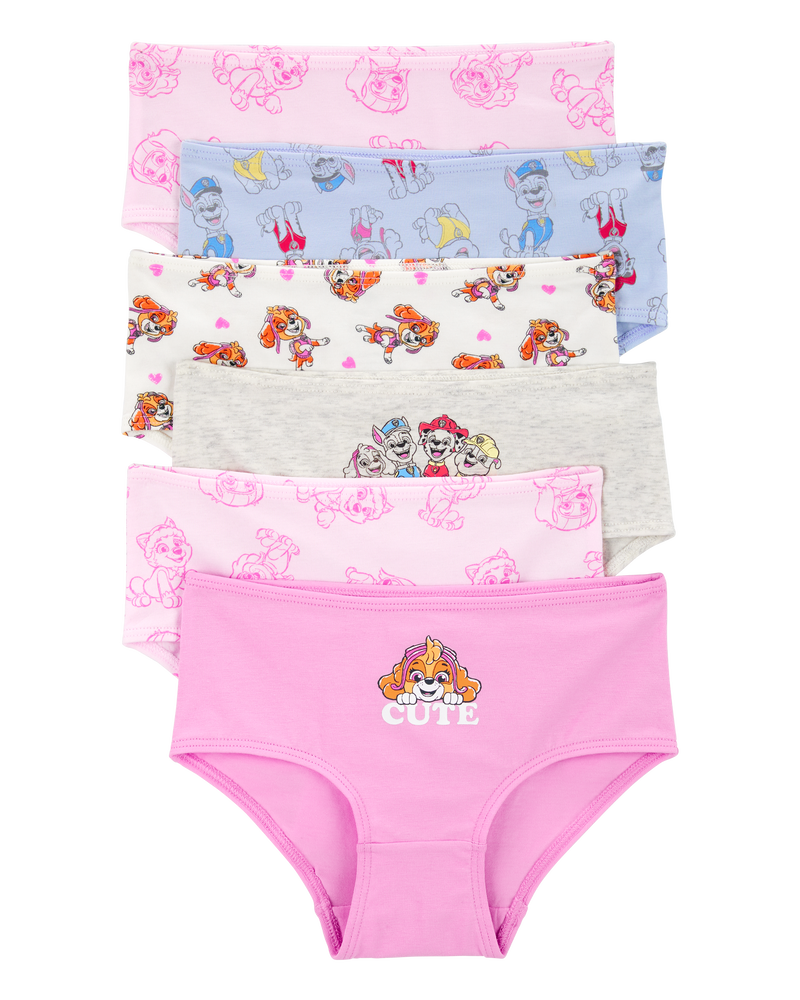 Toddler 6-Pack PAW Patrol  Brief Underwear, image 1 of 3 slides