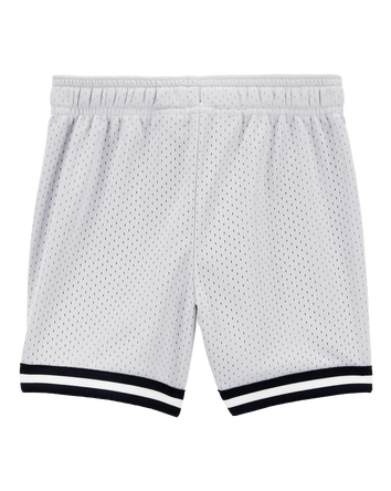 Toddler Fan-Favorite Mesh Short - Gray, 