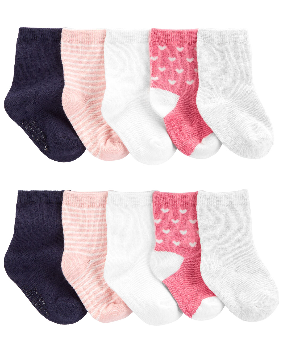 Multi Toddler 10Pack Crew Socks