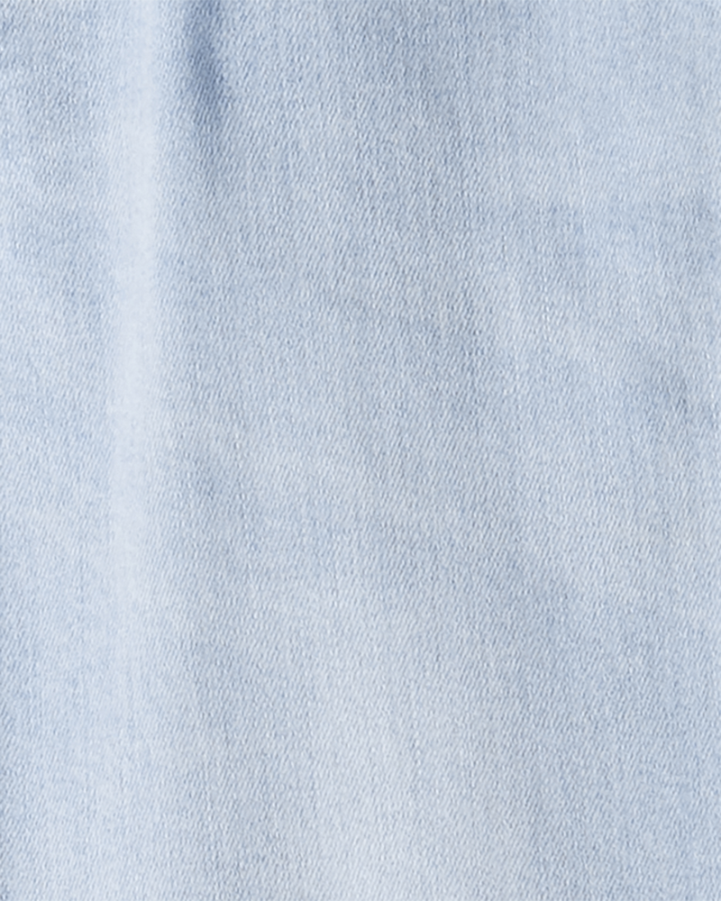 Kid Light Blue Ice Wash Skinny-Leg Jeans, image 4 of 5 slides