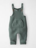 Sugar Pine - Baby Organic Sweater Knit Overalls in Green
