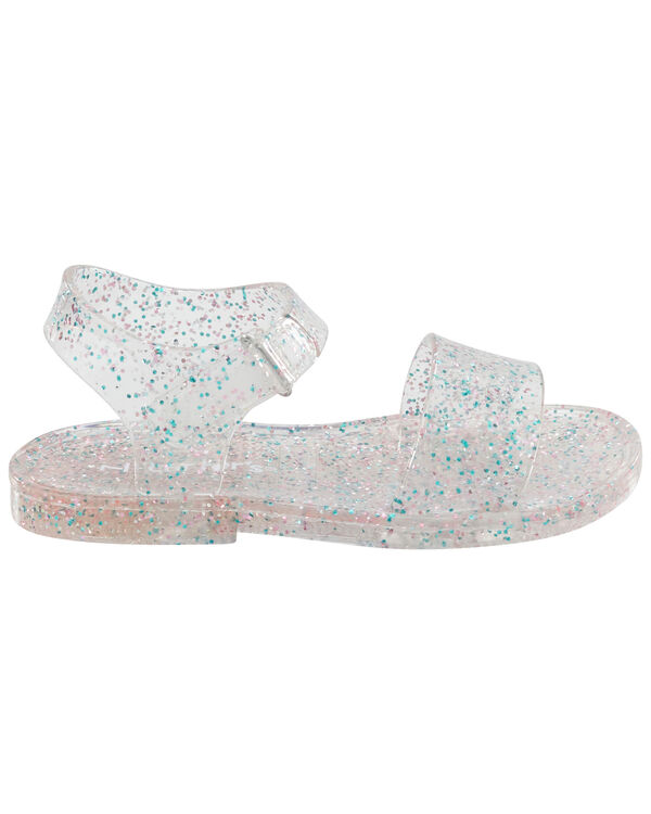 Toddler Glitter Jelly Sandals