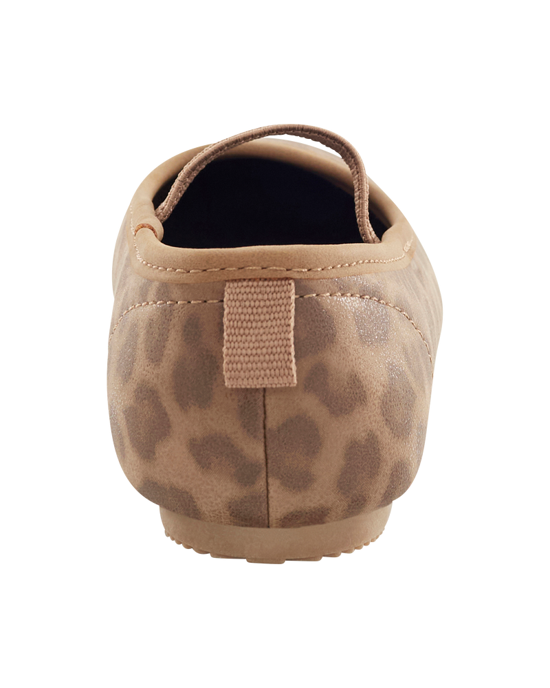 Toddler Leopard Ballet Flats, image 3 of 6 slides