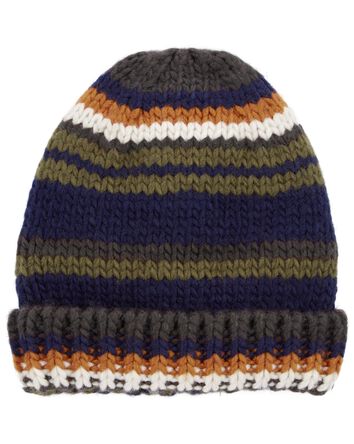 Striped Beanie, 