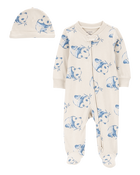 Baby 7-Piece Panda Sleep Set, image 6 of 6 slides
