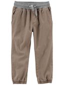 Bellwood - Toddler Stretch Canvas Pull-On Joggers
