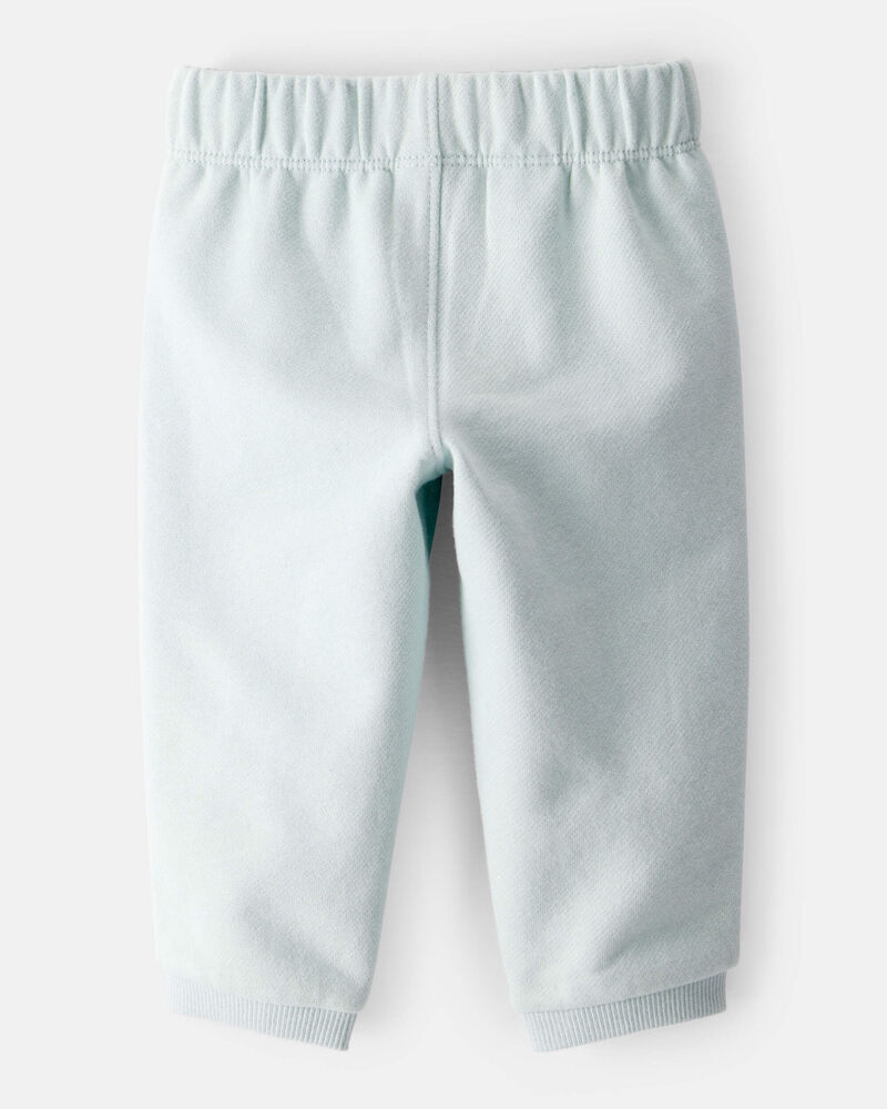 Baby Boy Cotton Pull-On Pants - Blue, image 2 of 4 slides