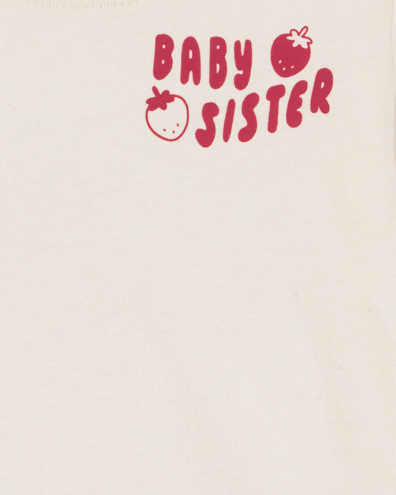 Baby Sister Strawberry Collectible Bodysuit, image 3 of 6 slides