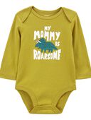 Yellow - Baby Mommy Long-Sleeve Bodysuit