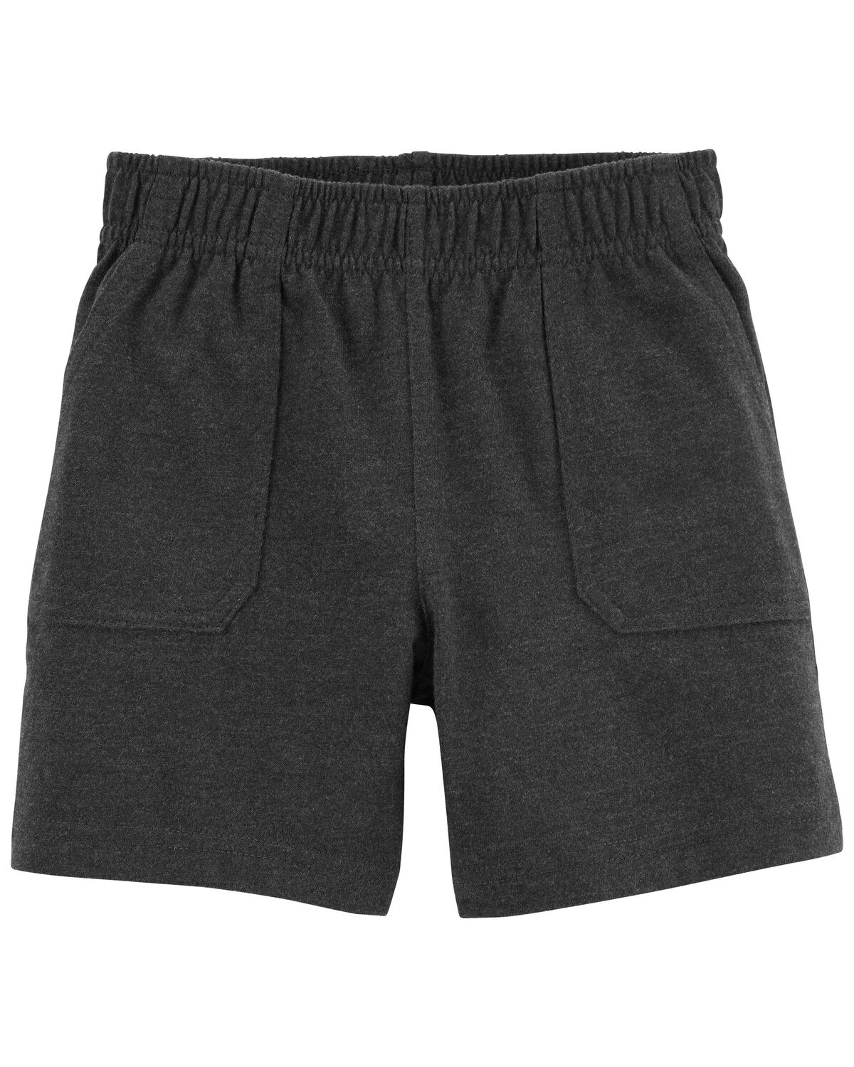 Charcoal Toddler PullOn Knit Jersey Short