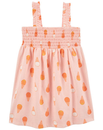 Toddler Ice Cream Jersey Dress, 
