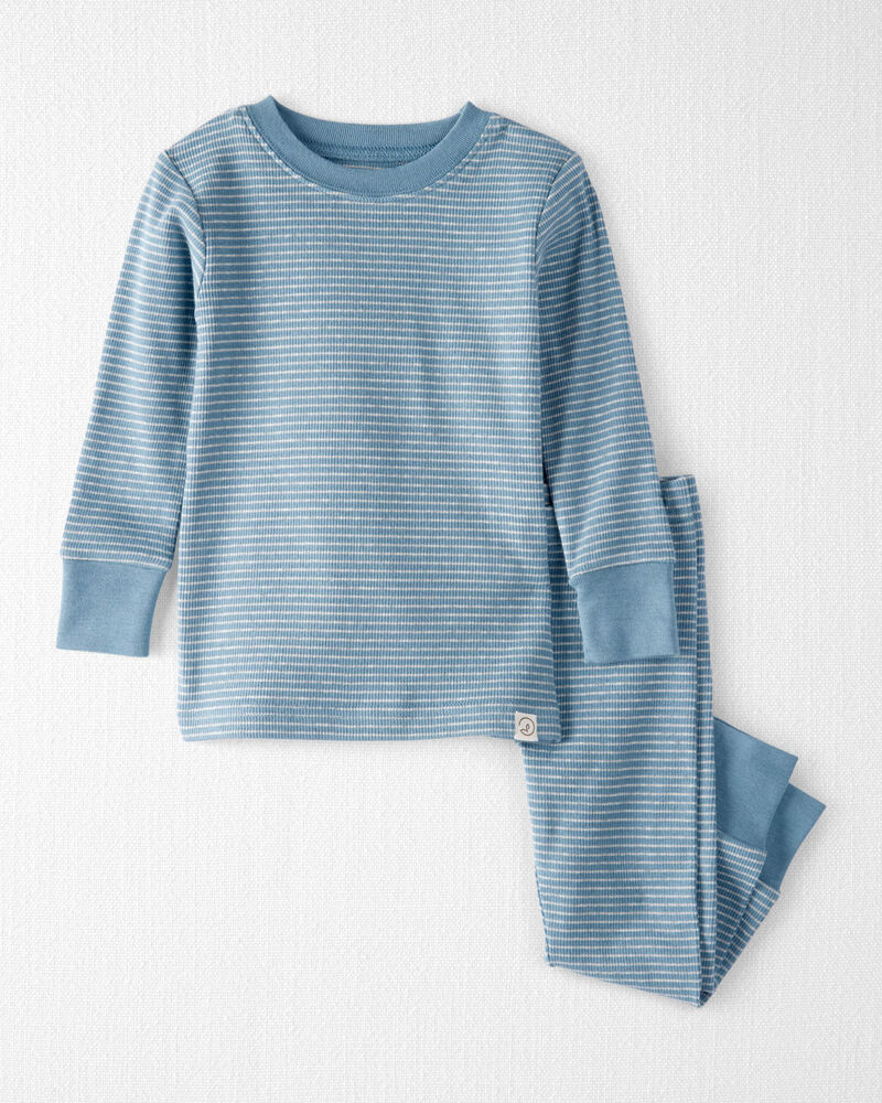 Baby Solid Organic Cotton 2-Piece Pajamas, image 1 of 4 slides